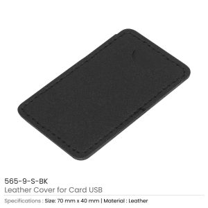 Leather Cover for Card USB - Image 4