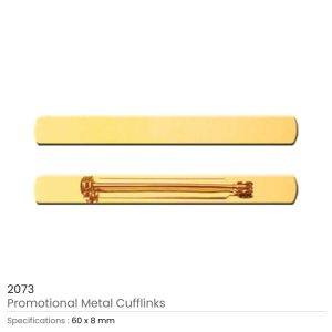 Promotional Metal Cuff links - Image 4