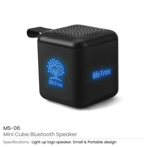 Mini Cube Bluetooth Speaker - Image 3