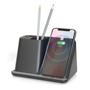Promotional Multifunction Desktop Pen Holder - Image 4