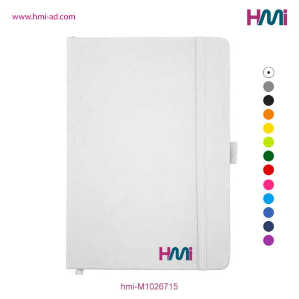 Promotional A5 Notebook with logo in Germany | Promotional A5 Notebook with logo printing | hmi-M1026715-02