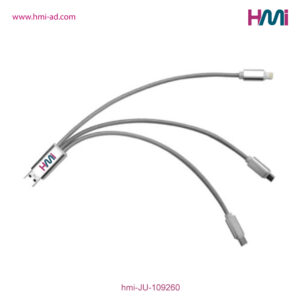 Promotional Multi charging cable 60 | Promotional multi charging cable with logo | Promotional multi charger with custom logo in Germany on hmi-ad | hmi-JU-109260