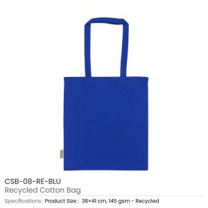 Recycled Cotton Bags, Durable Long Strap - Image 14