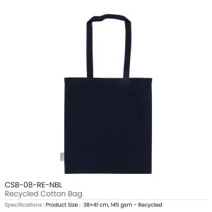 Recycled Cotton Bags, Durable Long Strap - Image 11