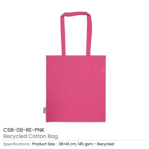 Recycled Cotton Bags, Durable Long Strap - Image 10