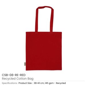 Recycled Cotton Bags, Durable Long Strap - Image 9