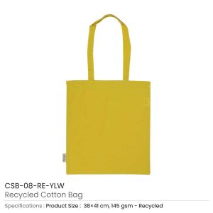 Recycled Cotton Bags, Durable Long Strap - Image 8