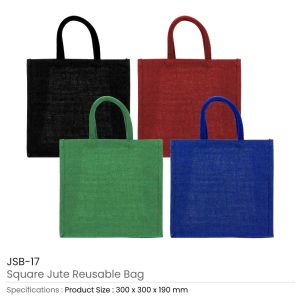 Recycled Promotional Jute Bag - Image 3