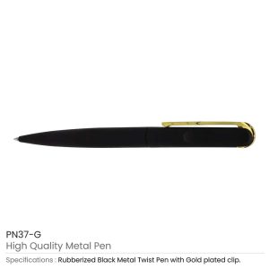 Rubberized Metal Pens - Image 4