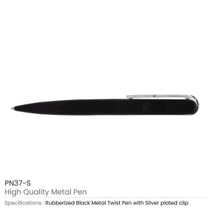 Rubberized Metal Pens - Image 3