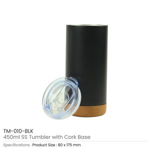 Travel Tumbler with Cork Base - Image 5