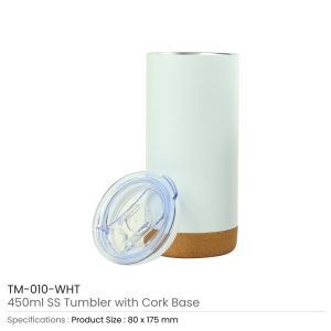 Travel Tumbler with Cork Base - Image 4