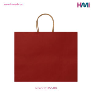Shopping Paper Bag 50 | Printable Paper shopping bag 50 | Customized Paper bag 50 | hmi-C-101750-RD