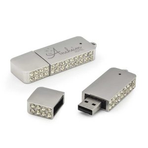 Crystal Studded USB Flash Drives - Image 2