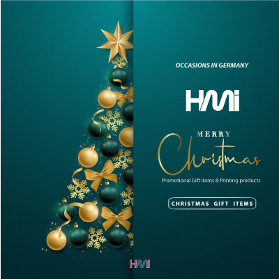 Christmas gift items in Germany | Promotional gift items for Christmas in Germany | Promotional Products with printing options for Christmas in Germany by HMi | Marketing products in Germany for different occasions by hmi-ad