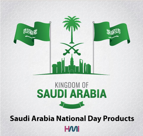 Saudi Arabia National day gift items with branding options | Saudi Arabia National day giveaways with printing options | Saudi Arabia national day printing products with branding from HMi