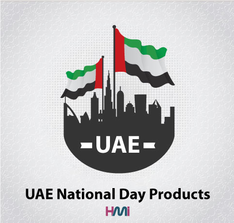 UAE national day products | Gift items for national day | UAE national day promotional products | UAE national day giveaways branded with logo | UAE national day printing products by HMI
