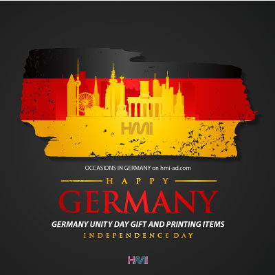 Unity day in Germany gift items | Germany Unity day promotional products with printing options in Germany on hmi-ad | HMi offers giveaways with branding options