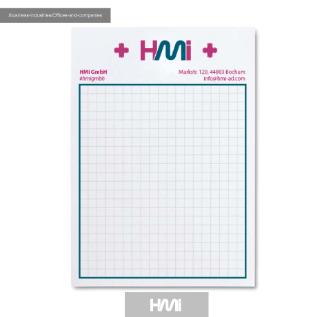 Promotional Writingpads | Promotional printing products | Customized writing block in Germany available on hmi-ad | Promotional Printing products in Germany