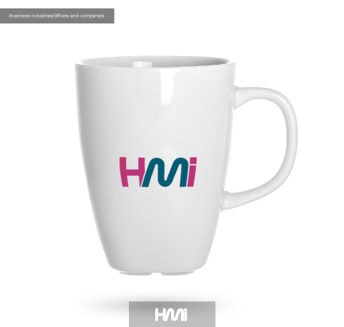 Promotional mug in Germany | Print logo on promotional ceramic mug | Print logo on giveaways | Order gift items in Germany on hmi-ad