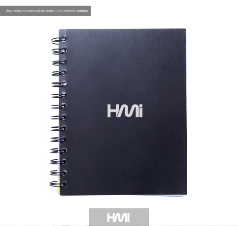 Promotional notebook with custom logo | Promotional notebooks in Germany | Print logo on notebooks in Germany with HMi | Promotional gift items with individual logo | Gift items in Germany