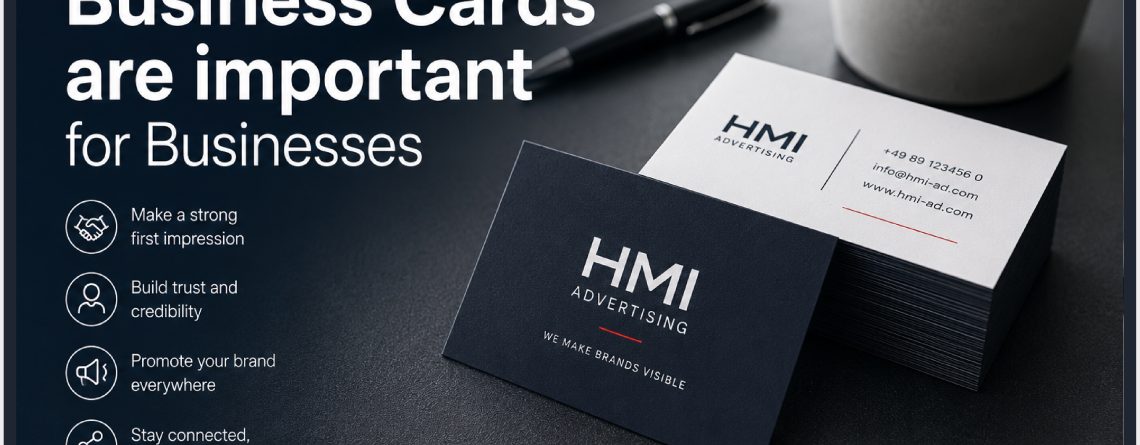 Business Cards are important for Businesses Blog | HMi GmbH | hmi-ad