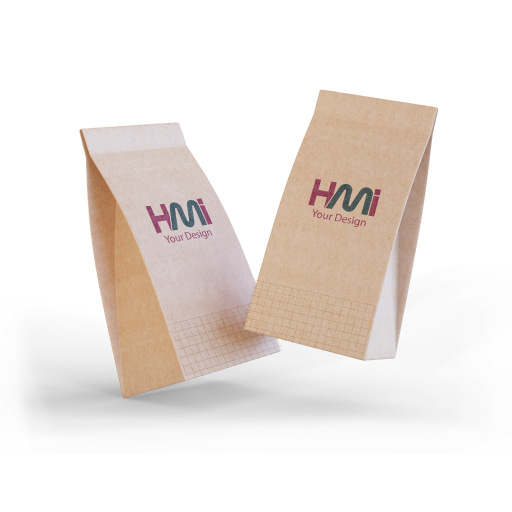 Customized shipping bags in Germany | Printing logo on paper basg in Germany | Print your logo on small paper bags for pharmacies in Germany with top prices on hmi-ad