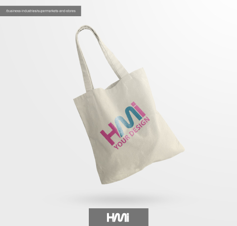 Print logo on cotton bag in Germany | Printing on shopping bags in Germany | Print your logo on cotton bag with top prices at hmi-ad