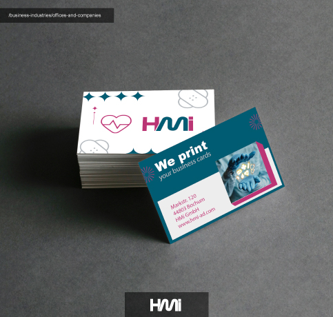 Print your own business cards | Printable products in Germany | Print your own business cards in Germany at top prices with hmi-ad