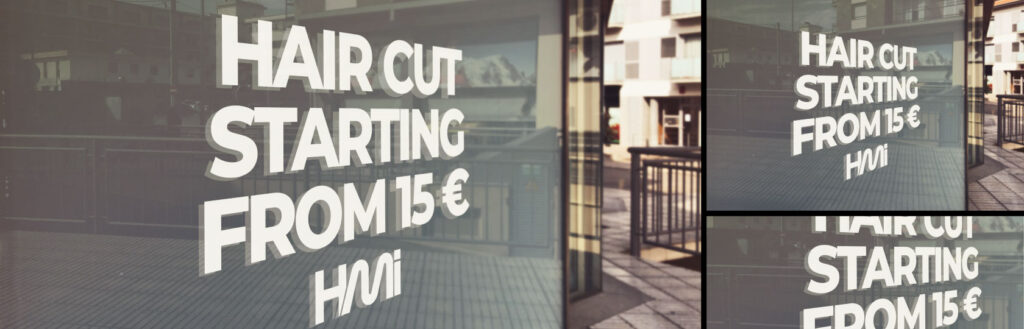 Barbers & Hair cuts printing products in Germany | Advertising services for barbers in Germany | Promotional products in Germany with top prices on hmi-ad