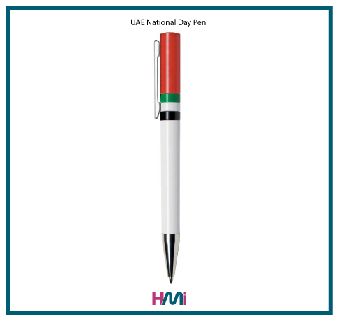 Promotional UAE pen | Promotional UAE national day gift items | Promotional UAE giveaways | Promotional UAE national day products with custom logo at top prices on hmi-ad