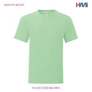 Print logo on T-shirt in Germany | Print logo on Textiles in Germany - Commercial T-Shirt with branding in Germany | Print logo on Textile in Germany with hmi-ad | hmi-SC10430-Neo Mint