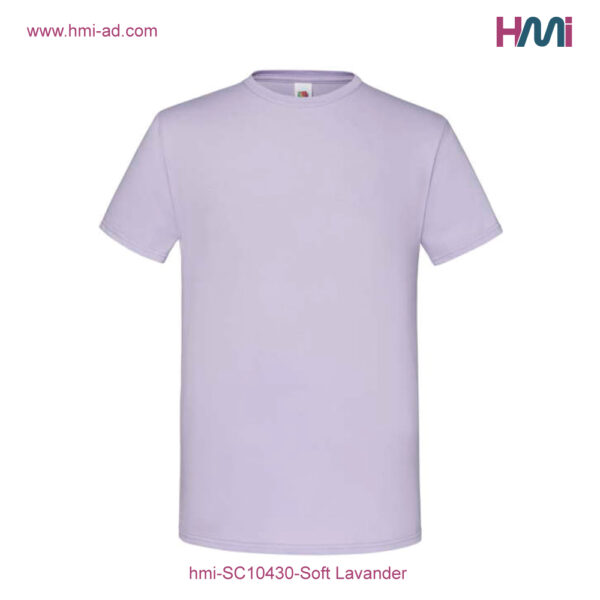 Print logo on T-shirt in Germany | Print logo on Textiles in Germany - Commercial T-Shirt with branding in Germany | Print logo on Textile in Germany with hmi-ad | hmi-SC10430-Soft Lavander