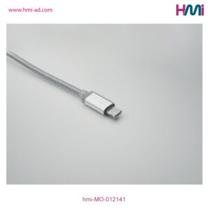 Keyring with charging cable | Promotional multi charging cable with logo in Germany | Promotional Merchandise in Germany | hmi-MO-012141 | 04