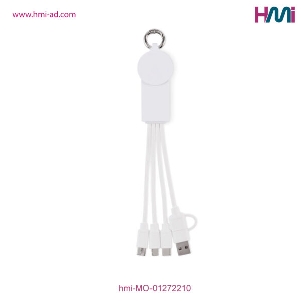 Promotional charging cable in Germany | Promotional Multi charging cable 10 with branding options | hmi-MO-01272210