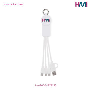 Promotional charging cable in Germany | Promotional Multi charging cable 10 with branding options | hmi-MO-01272210 | 02