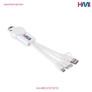 Promotional charging cable in Germany | Promotional Multi charging cable 10 with branding options | hmi-MO-01272210 | 02