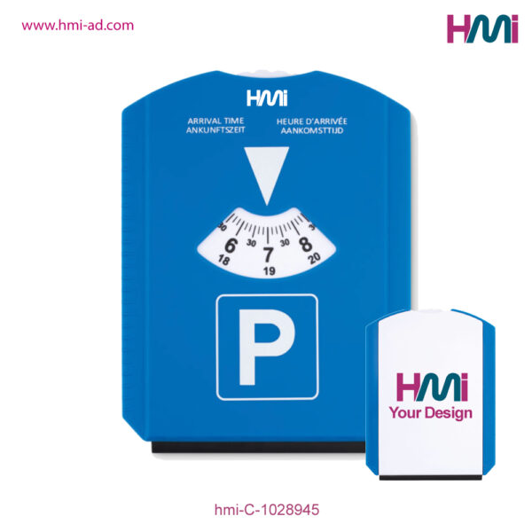 Parking card ice scraper with logo in Germany | Promotional Parking card ice scraper with logo in Germany | hmi-ad | hmi-C-1028945-02