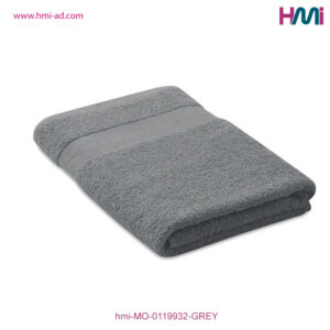 Promotional Cotton Towel in Germany | Promotional Cotton Towel 32 | Cotton Towel with branding options in Germany | hmi-MO-0119932-GREY