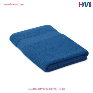 Promotional Cotton Towel in Germany | Promotional Cotton Towel 32 | Cotton Towel with branding options in Germany | hmi-MO-0119932-ROYAL-BLUE