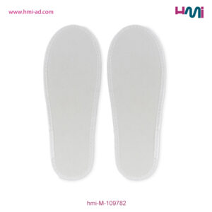 Promotional Slipper with branding in Germany | Promotional Slippers with logo in Germany | Hotel Giveaways in Germany with custom Logo | hmi-ad | hmi-M109782-WHT-04