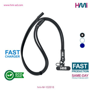 Lanyard Charging Cable 18 | Promotional phone holder with logo in Germany | Promotional phone holder with custom logo in Germany | hmi-M-102618-02