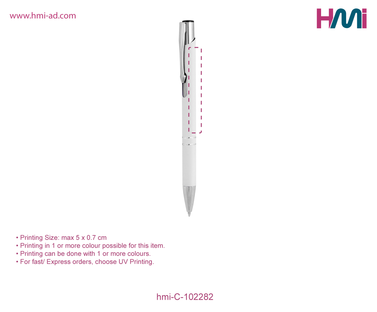 Promotional Ball Pen 82 | Promotional Pen with logo in Germany | Promotional Pens in Germany | Cheap Promotional Pen in Germany | Ball Pen with logo in Germany | hmi-C-102282- Printing Details