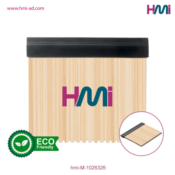 Promotional Bamboo ice scraper in Germany | Promotional Ice scraper with branding in Germany | Promotional Bamboo Gift items with logo | hmi-M-1026326-02