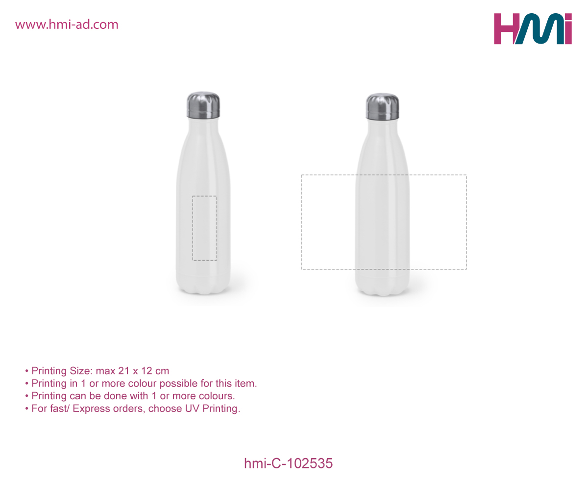 Promotional Bottle 35 | Promotional Double wall bottle with logo in Germany | Promotional Bottle with logo in Germany | hmi-C-102535- Printing Details