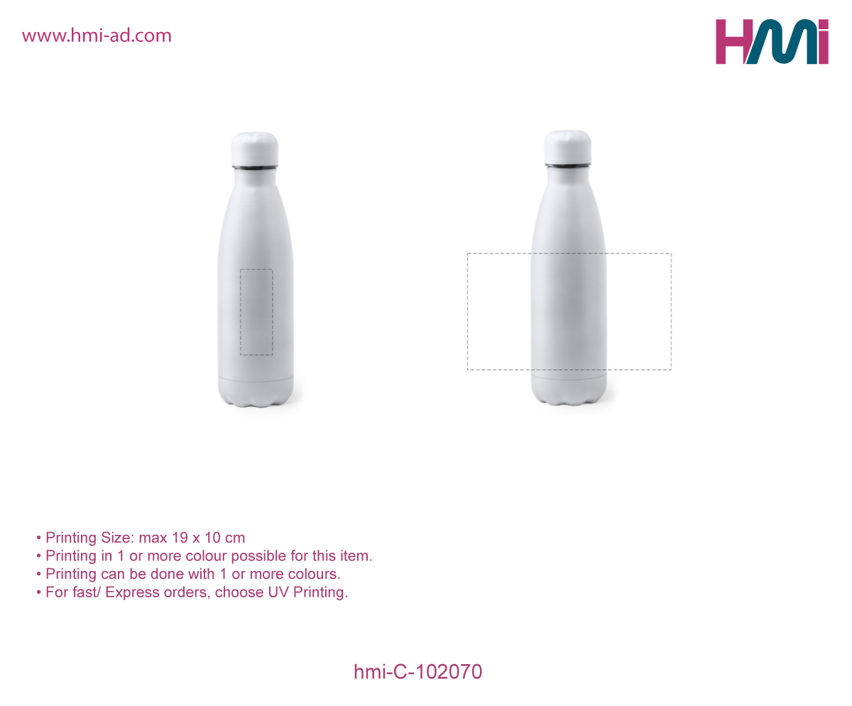 Promotional Bottle 70 | Promotional Double wall bottle with logo in Germany | Promotional Bottle with logo in Germany | hmi-C-102070- Printing Details