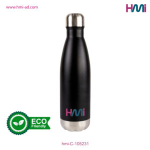 Promotional Double Wall Bottle 31 | Promotional Bottle with branding in Germany | Promotional Double wall bottle with custom logo in Germany | hmi-ad | hmi-C-105231-BLK-02