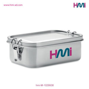 Promotional Lunch Box 38 | Promotional Stainless steel lunch Box with logo in Germany | Promotional Lunch Box with custom Logo in Germany | hmi-M-1029938-02