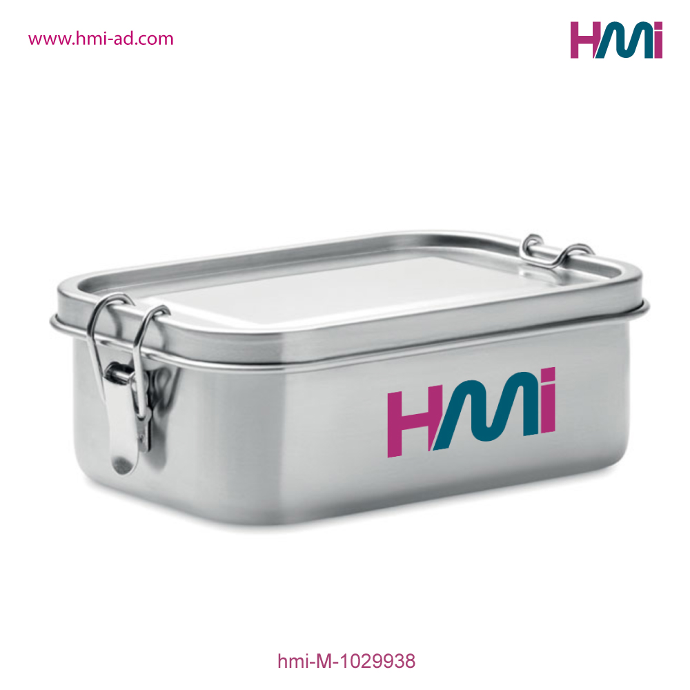 Promotional Lunch Box 38 | Promotional Stainless steel lunch Box with logo in Germany | Promotional Lunch Box with custom Logo in Germany | hmi-M-1029938-02