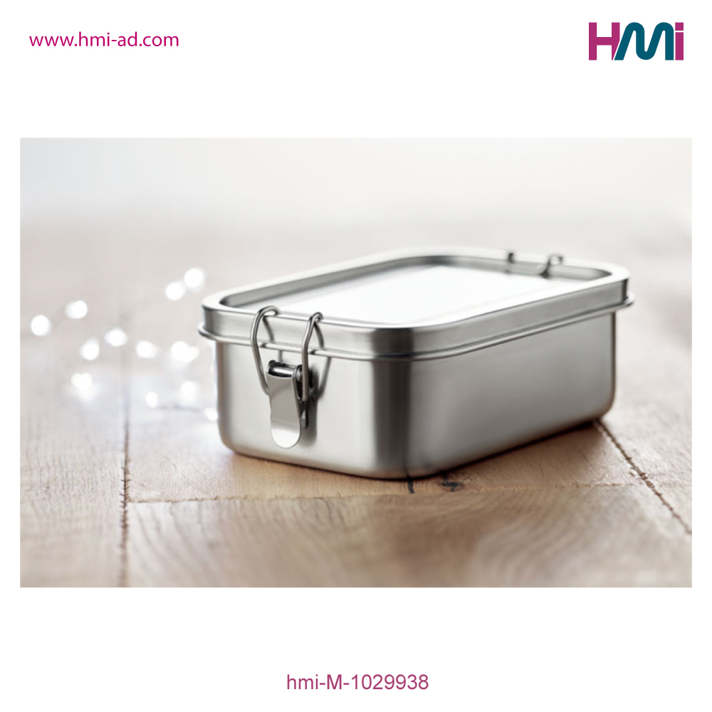 Promotional Lunch Box 38 | Promotional Stainless steel lunch Box with logo in Germany | Promotional Lunch Box with custom Logo in Germany | hmi-M-1029938-04